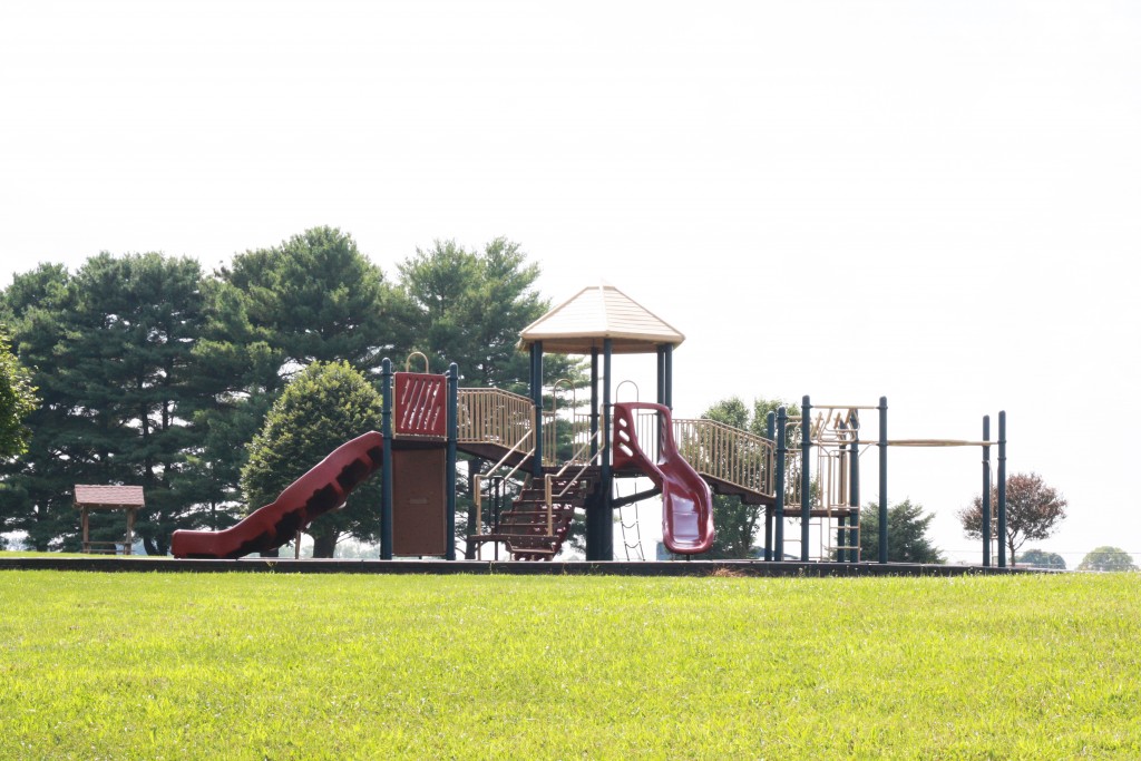Small Playground Equipment at the Park